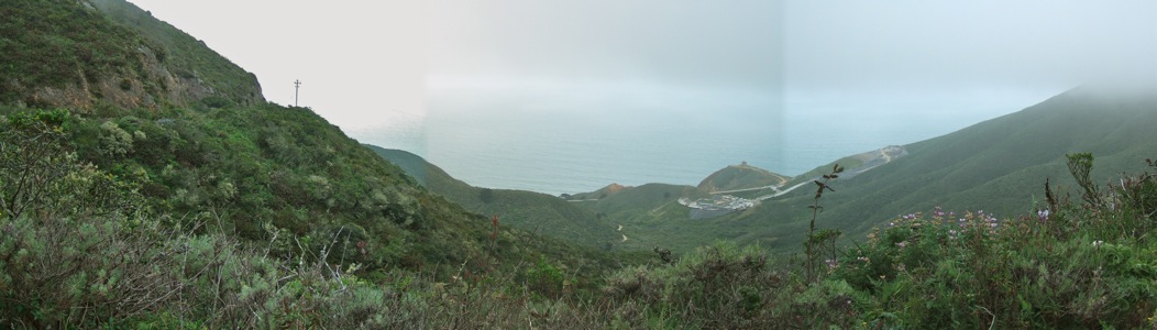 Devils Slide from San Pedro Mountain Road - 5/2011