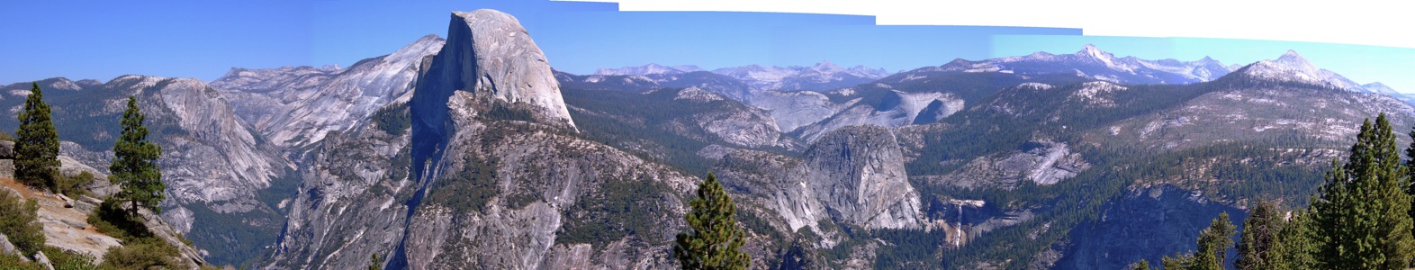 Half Dome from Glacier Point - 9/2007
