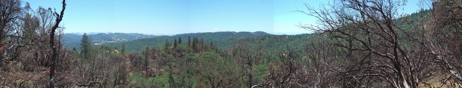 Henry Coe State Park from Middle Ridge - 6/2012
