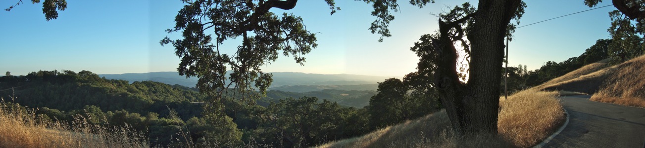 Henry Coe State Park sunset - 6/2012