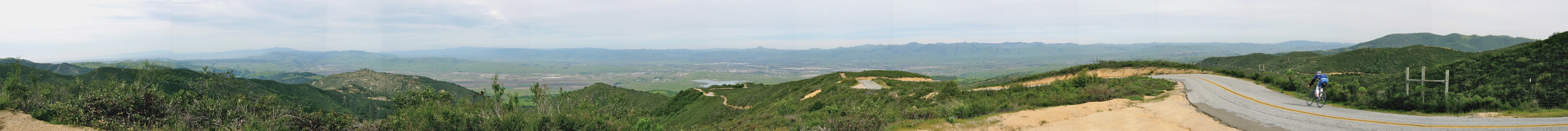 Hollister from Fremont Peak - 3/2005