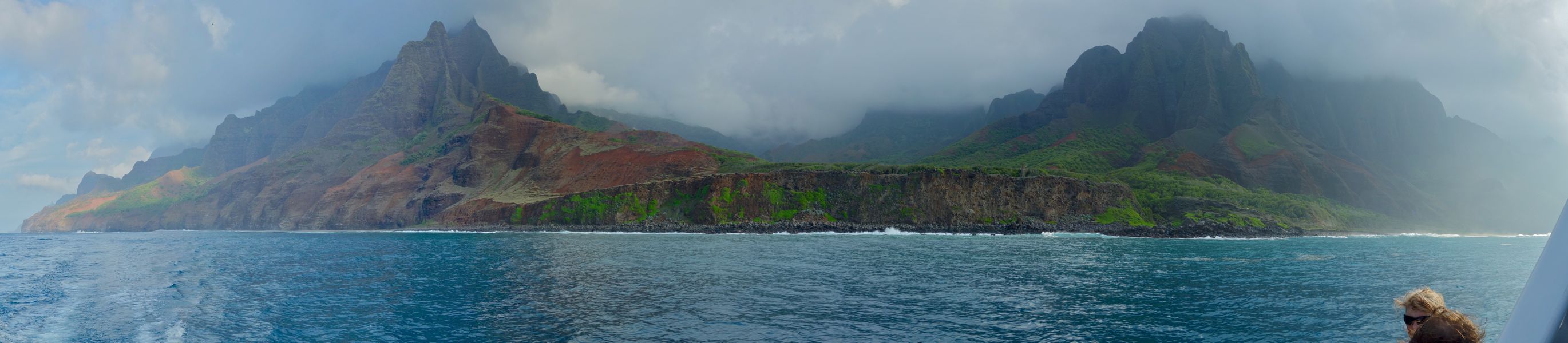 Kalalau Valley from Sea - 10/2013