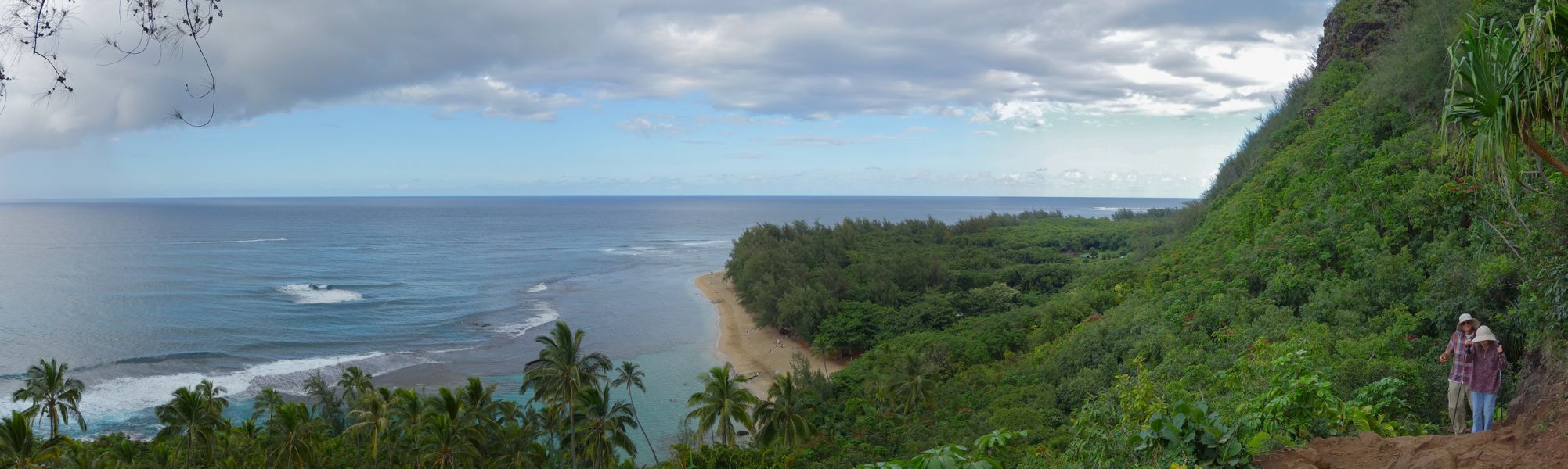 Kee Beach Panorama - 10/2013