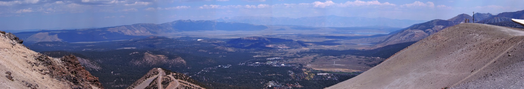 Long Valley from Mammoth Mountain - 9/2008