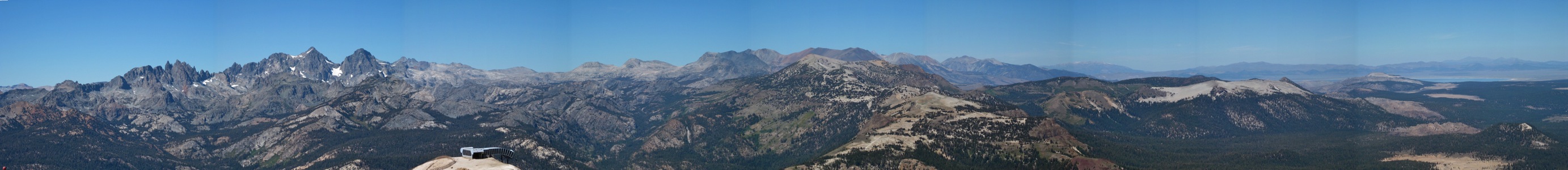 Mammoth Mountain Panorama north - 9/2009