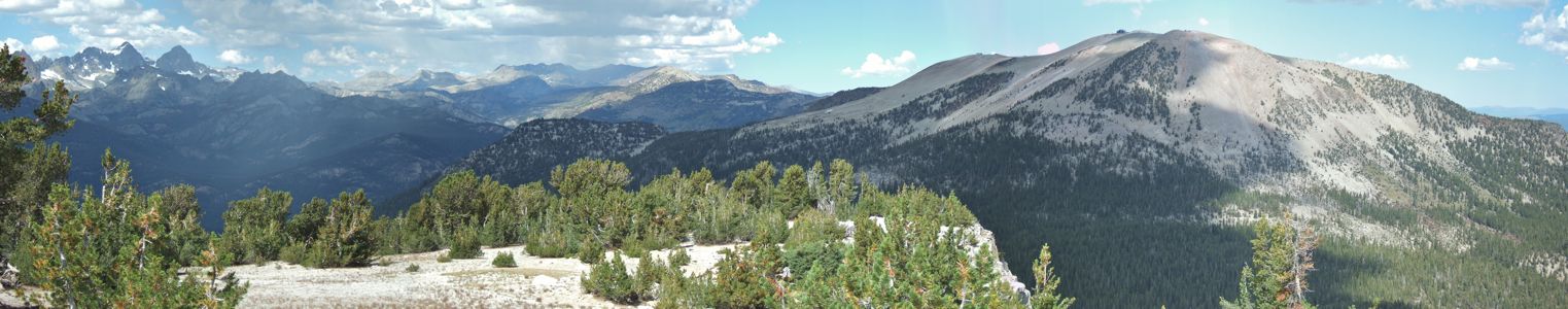 Mammoth Mountain from Mammoth Crest - 9/2011