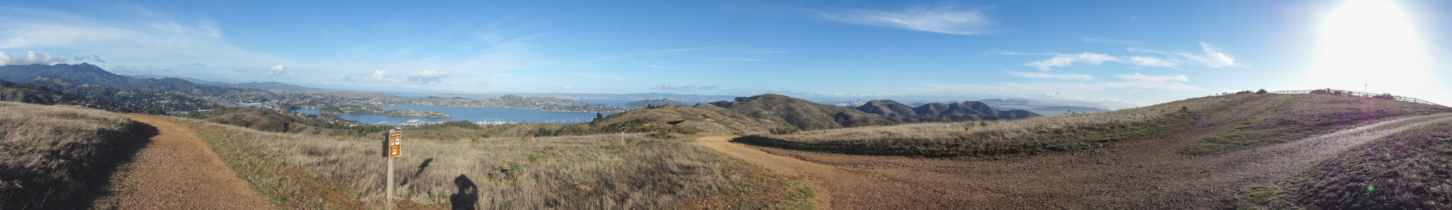 Marin Headlands Peak 1041 Pan - 11/2014