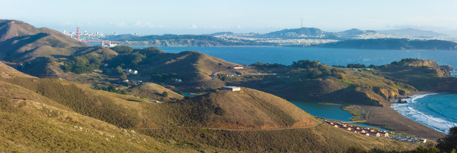 Marin Headlands view south - 11/2014