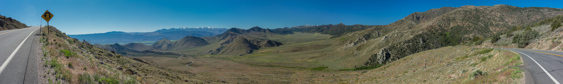 Monitor Pass east panorama - 5/2014