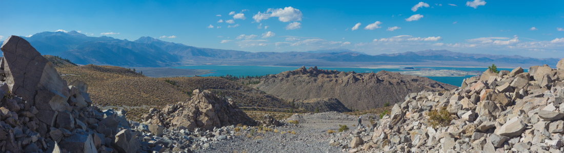 Mono Lake from Mono Craters 1 - 9/2016