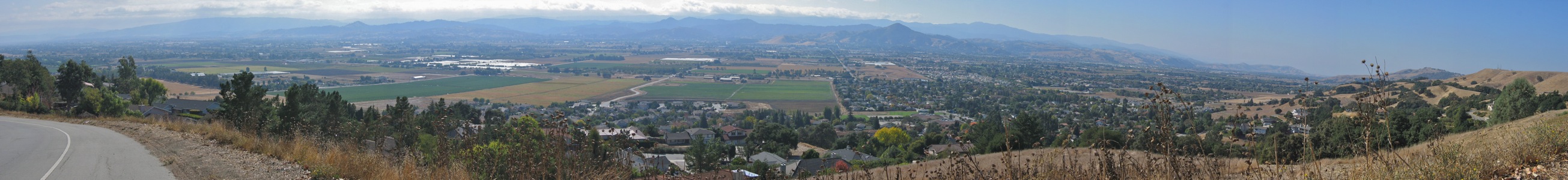 Morgan Hill from Dunne Avenue - 10/2006