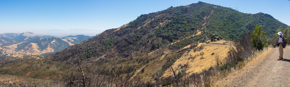 Mount Diablo from North Peak - 9/2014