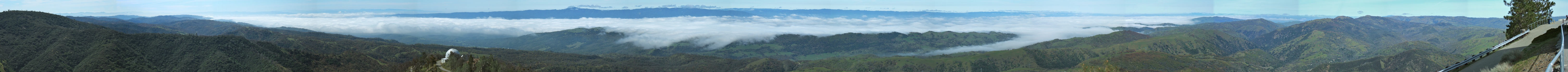 Mount Hamilton western view - 4/2011