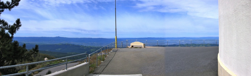 Mt Hamilton Bench - 4/2005