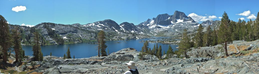 Mt Ritter and Banner Peak from Garnet Lake - 9/2011