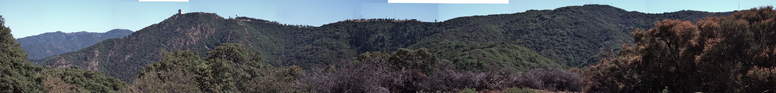 Mt Umunhum from El Sombroso - 8/2008