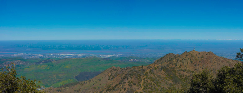 North Peak and Sierra Crest - 2/2022