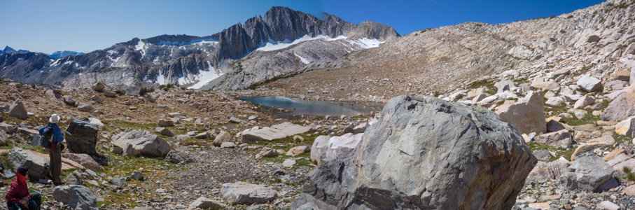 North Peak from Secret Lake 2 - 9/2019