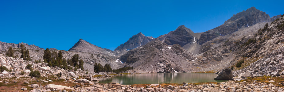 Sierra Crest from Treasure Lakes 1 - 9/2016