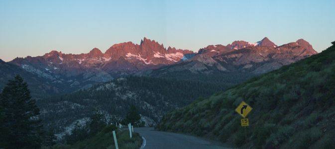 Sunrise on the Minarets - 9/2011