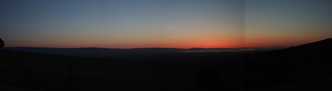 Sunset Over San Francisco Bay - 4/2011