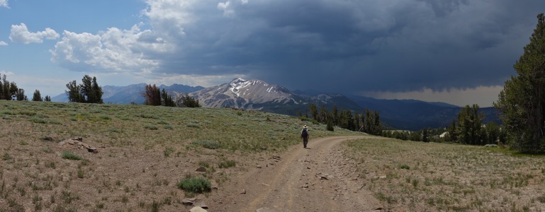 Thunderstorm over Mammoth Mountain - 7/2013