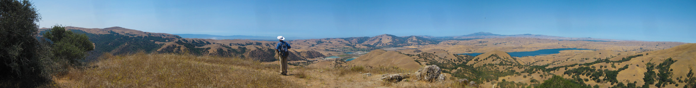 View north from west Maguire Peak - 8/2015