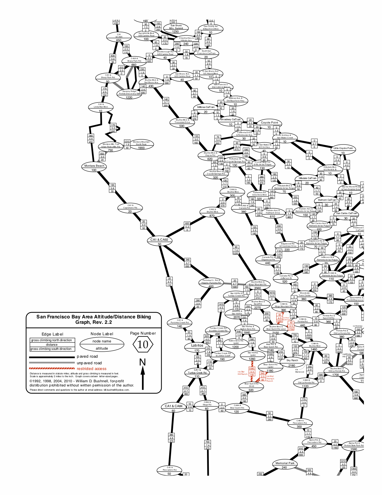 Tile from SF Bay Area Bike Map
